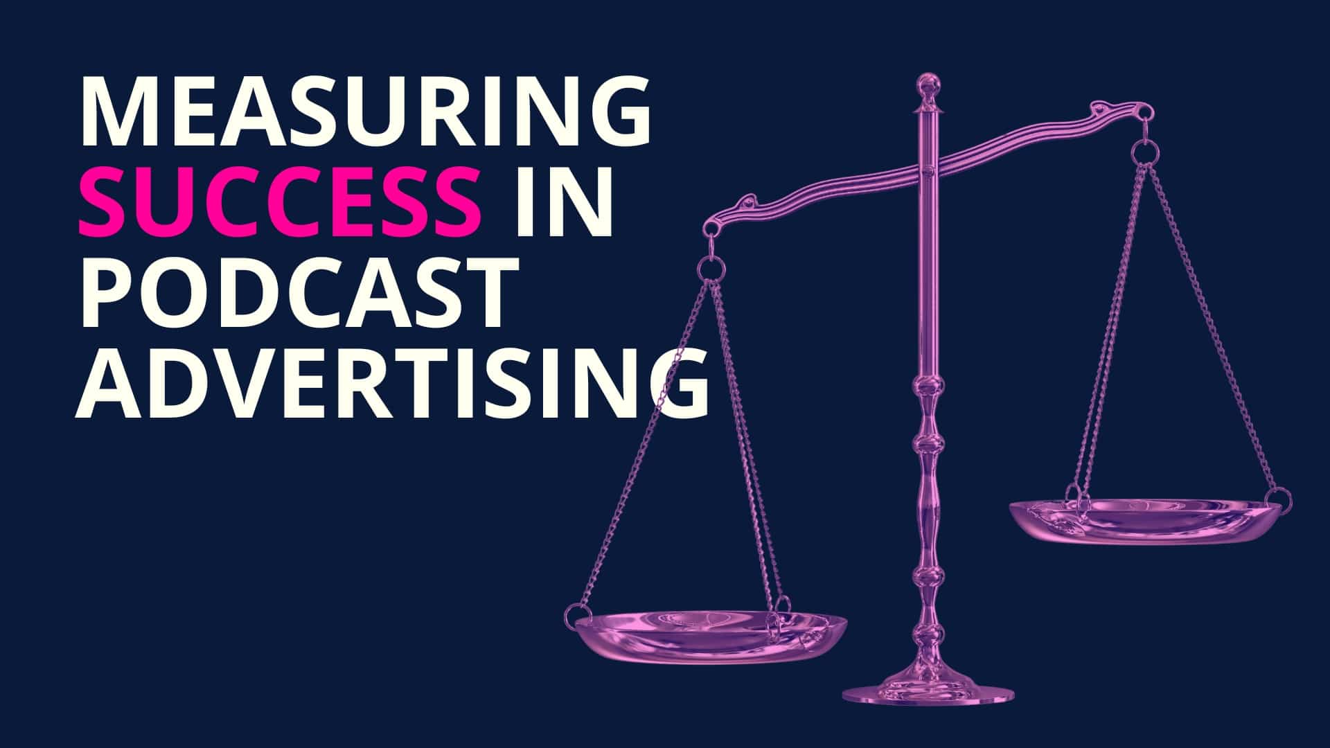 Podcast ad measurement